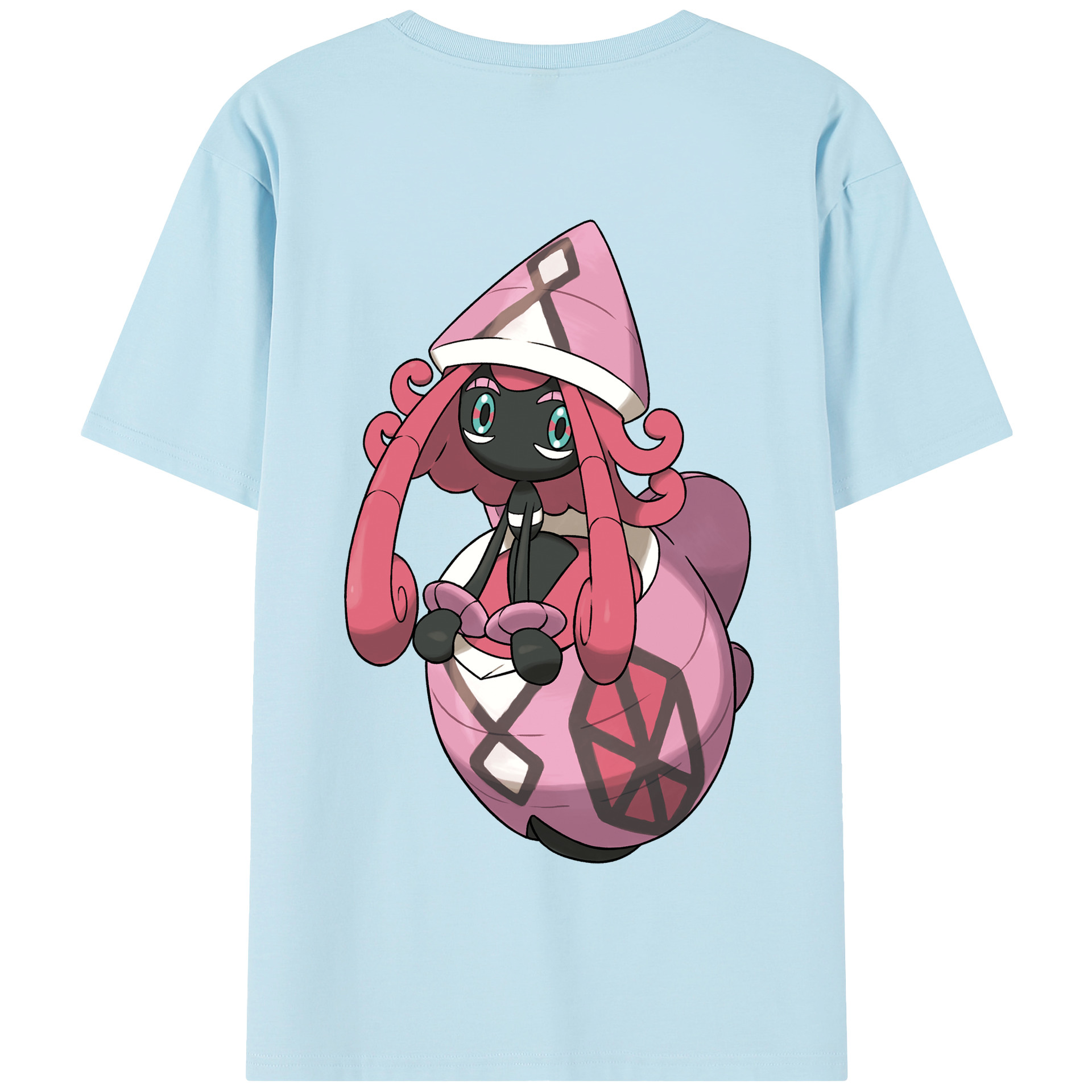 （画像用） ポケットモンスター Pokémon 綿100％半袖Tシャツ（背面プリント）